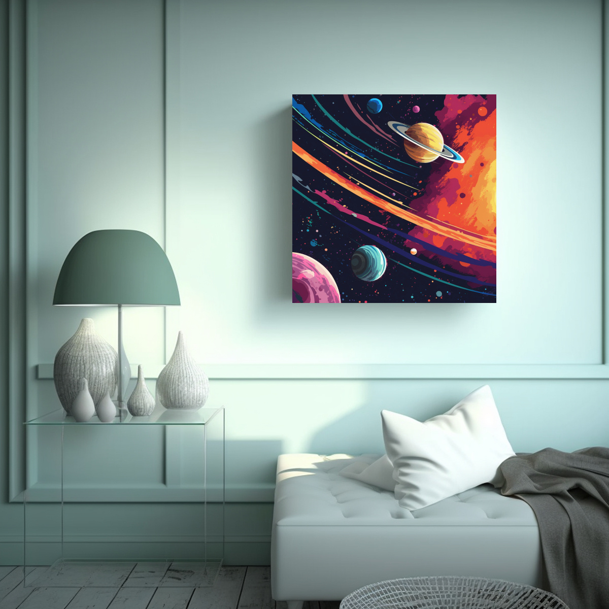 lienzo-de-tela-creativa-belleza-planetas-en-colisi-n-en-el-espacio-pinturas-decorativas-con-colores-brillantes-1