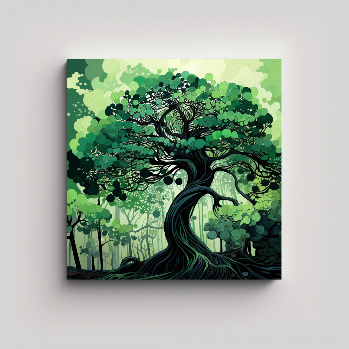 lienzo-de-tela-en-colores-exuberantes-de-un-rbol-baniano-en-atmosfera-neonoir-en-verde-y-negro