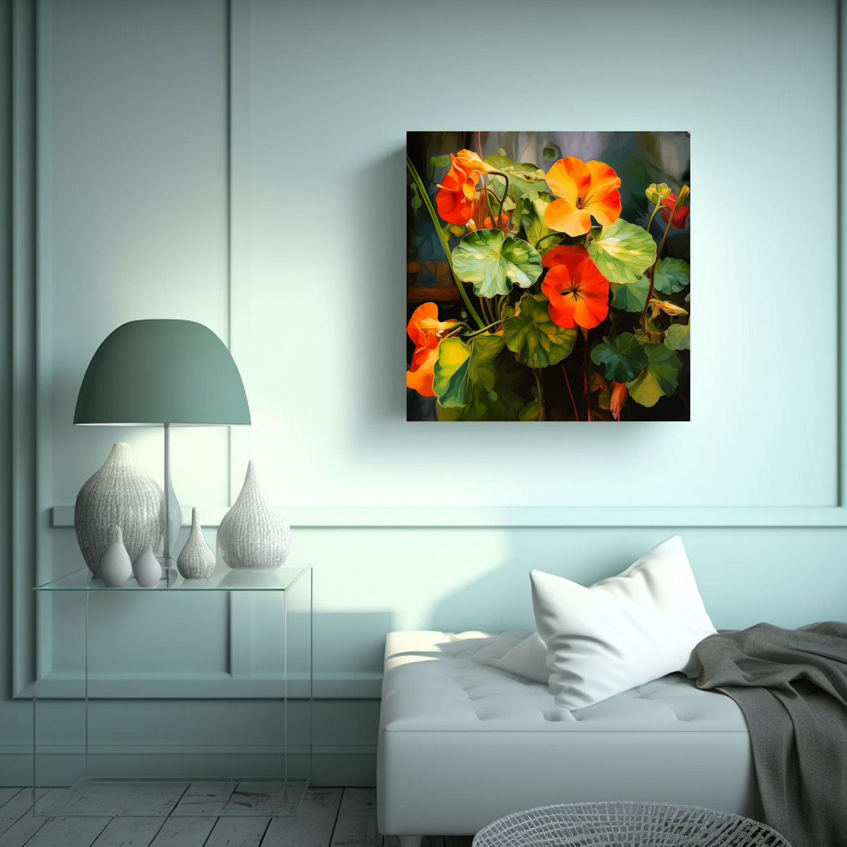 lienzo-de-tela-expresi-n-street-art-con-flores-de-capuchina-pintura-abstracta-de-estilo-leo-detallada-1