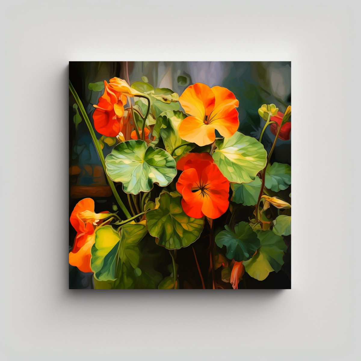 lienzo-de-tela-expresi-n-street-art-con-flores-de-capuchina-pintura-abstracta-de-estilo-leo-detallada