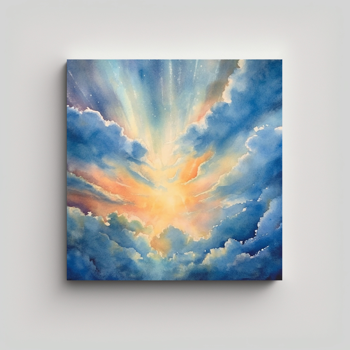 lienzo-de-tela-fotograf-a-armon-a-de-colores-cielo-acuarela-con-una-luz-brillante-en-la