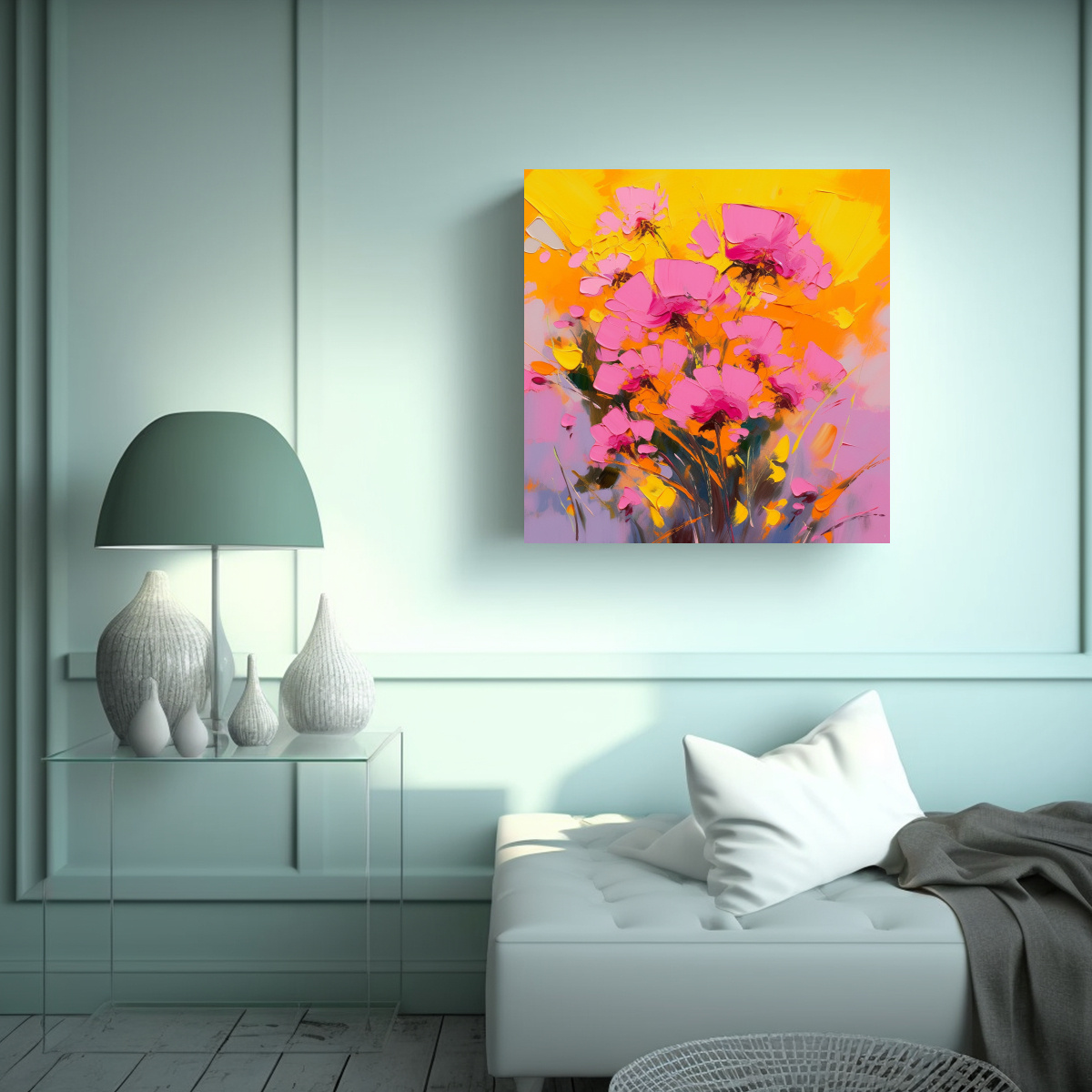 lienzo-de-tela-tema-fant-stico-pintura-de-flores-amarillas-y-magenta-en-decoraci-n-de-lienzos-1