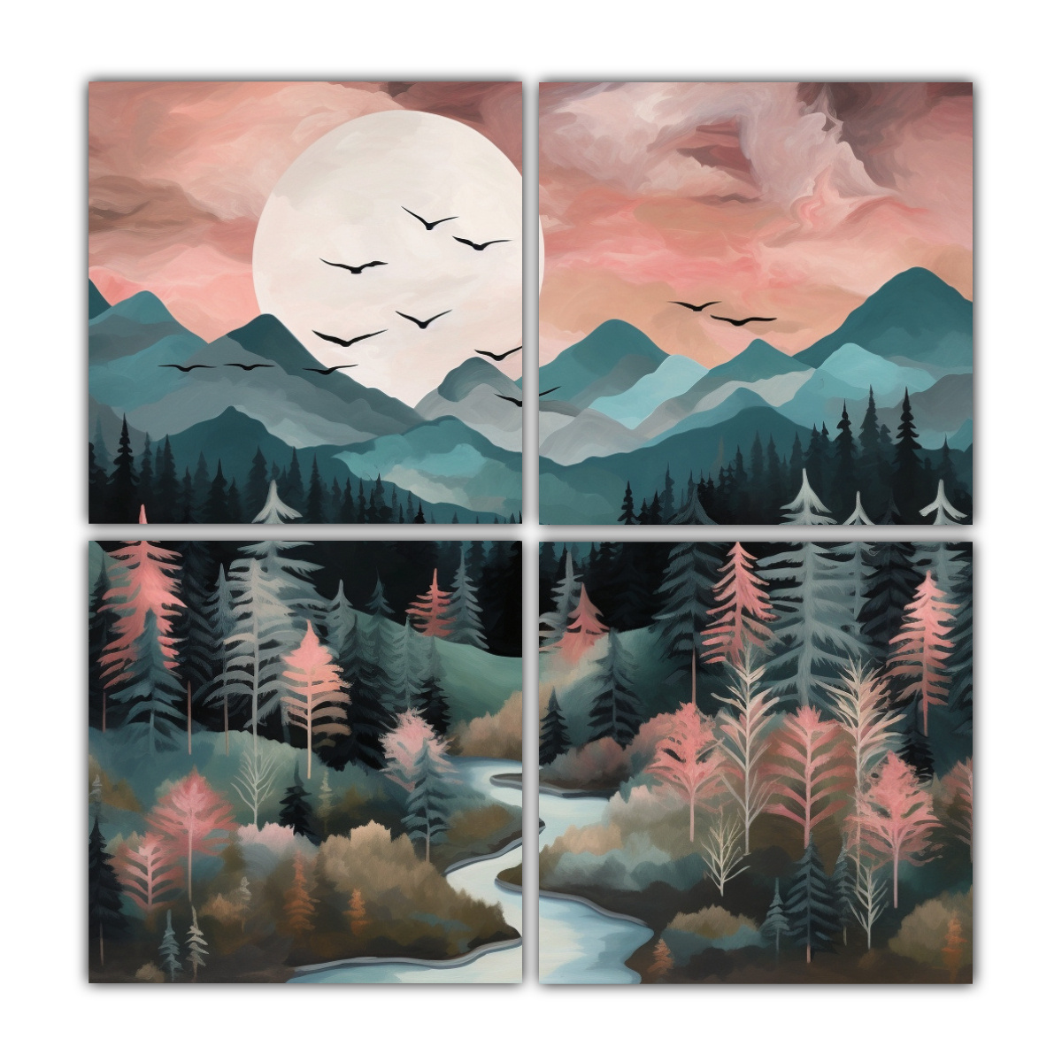 lienzo-din-mico-de-bosque-y-monta-as-con-colores-gris-ceniza-a-