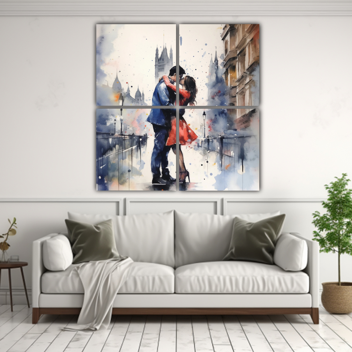 lienzos-abstractos-de-la-abstracci-n-4-living-romantic-kiss-en-londres-acuarela-disney-1