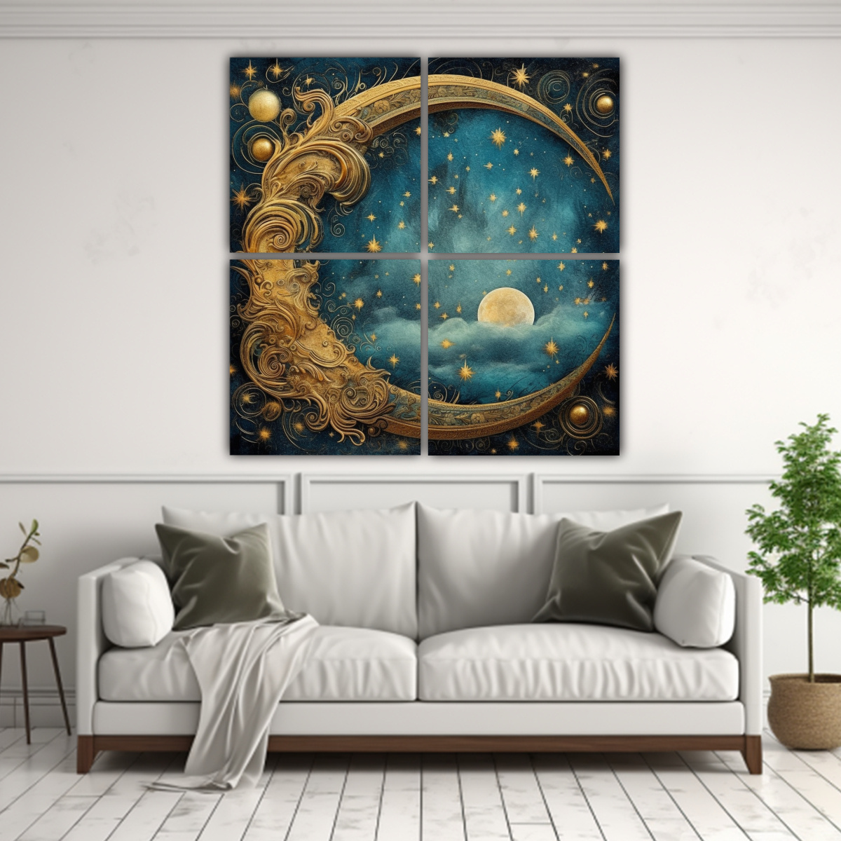 lienzos-de-tela-estilo-galer-a-arte-callejero-celestial-noche-fondo-papel-desgastado-1