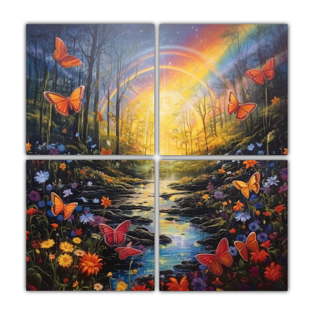 lienzos-de-tela-modernos-con-arco-ris-y-mariposas-para-decoraci-n-interior