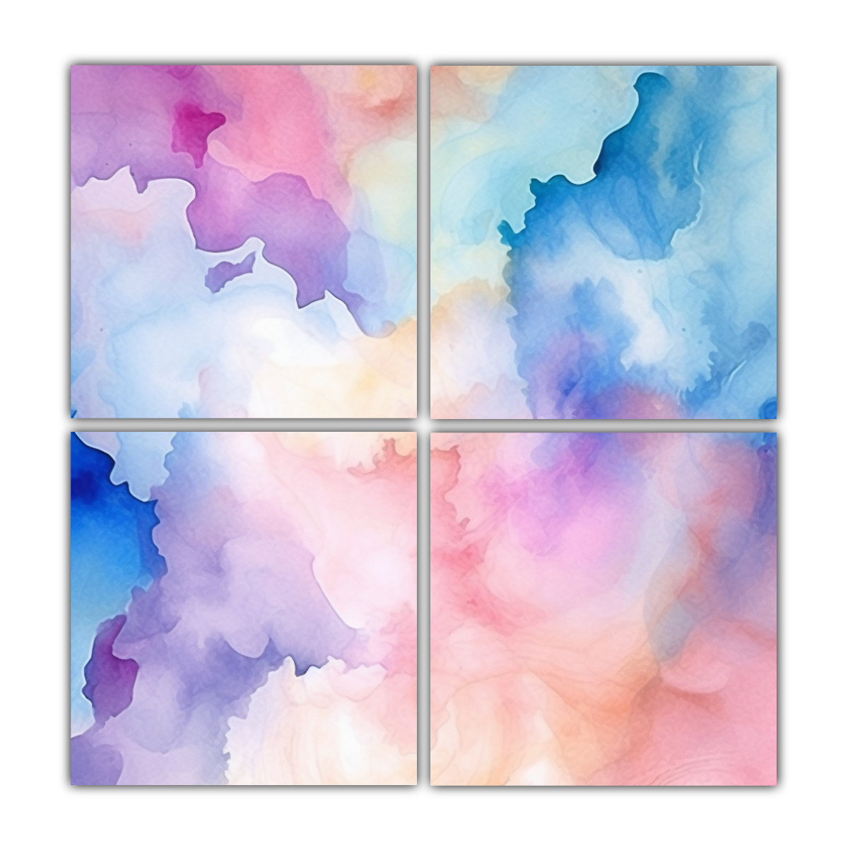 lienzos-hermosos-para-sala-con-fondo-de-acuarela-y-colores-pasteles