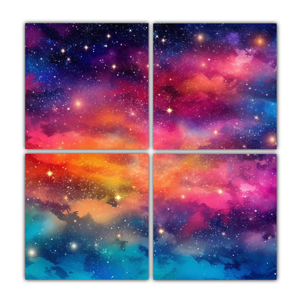 lienzos-modernos-elegancia-colorido-cielo-estrellado-inspirador