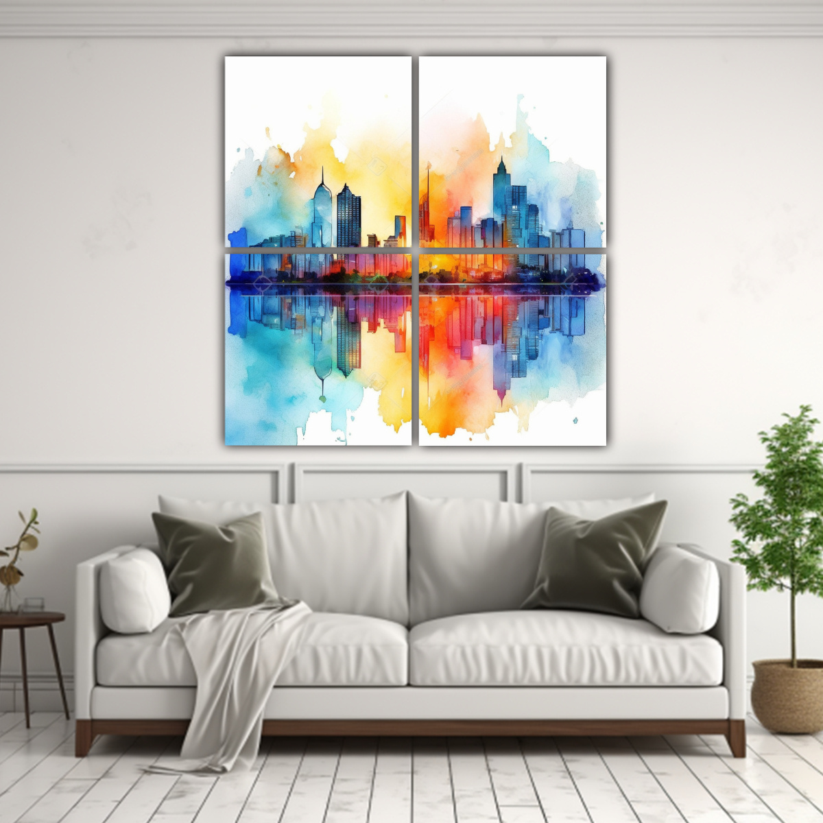 paisaje-urbano-vibrante-pintura-acuarela-cuadro-decorativo-1