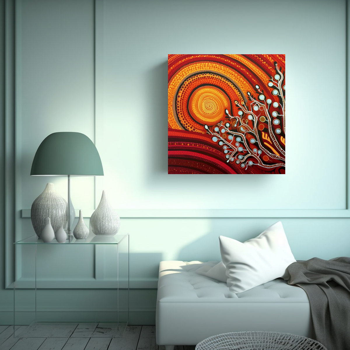 pintura-aborigen-inspirada-en-el-solsticio-de-verano-en-tela-en-bastidor-con-l-neas-finas-y-composici-n-din-mica-1