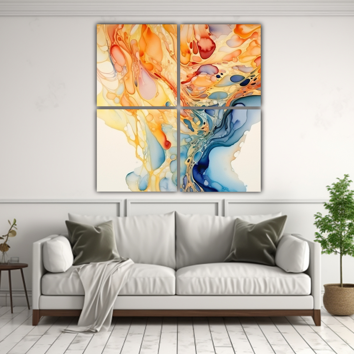 pintura-abstracta-acuarela-cin-tica-en-cuatro-lienzos-1