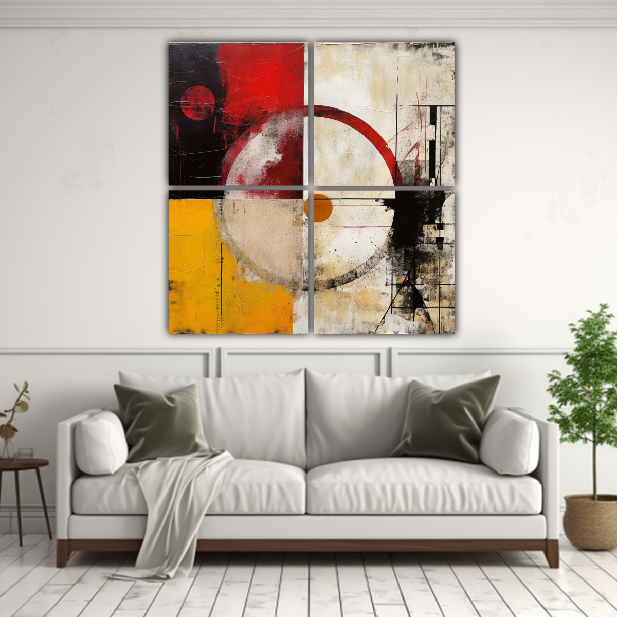 pintura-abstracta-con-formas-geom-tricas-y-c-rculo-rojo-1