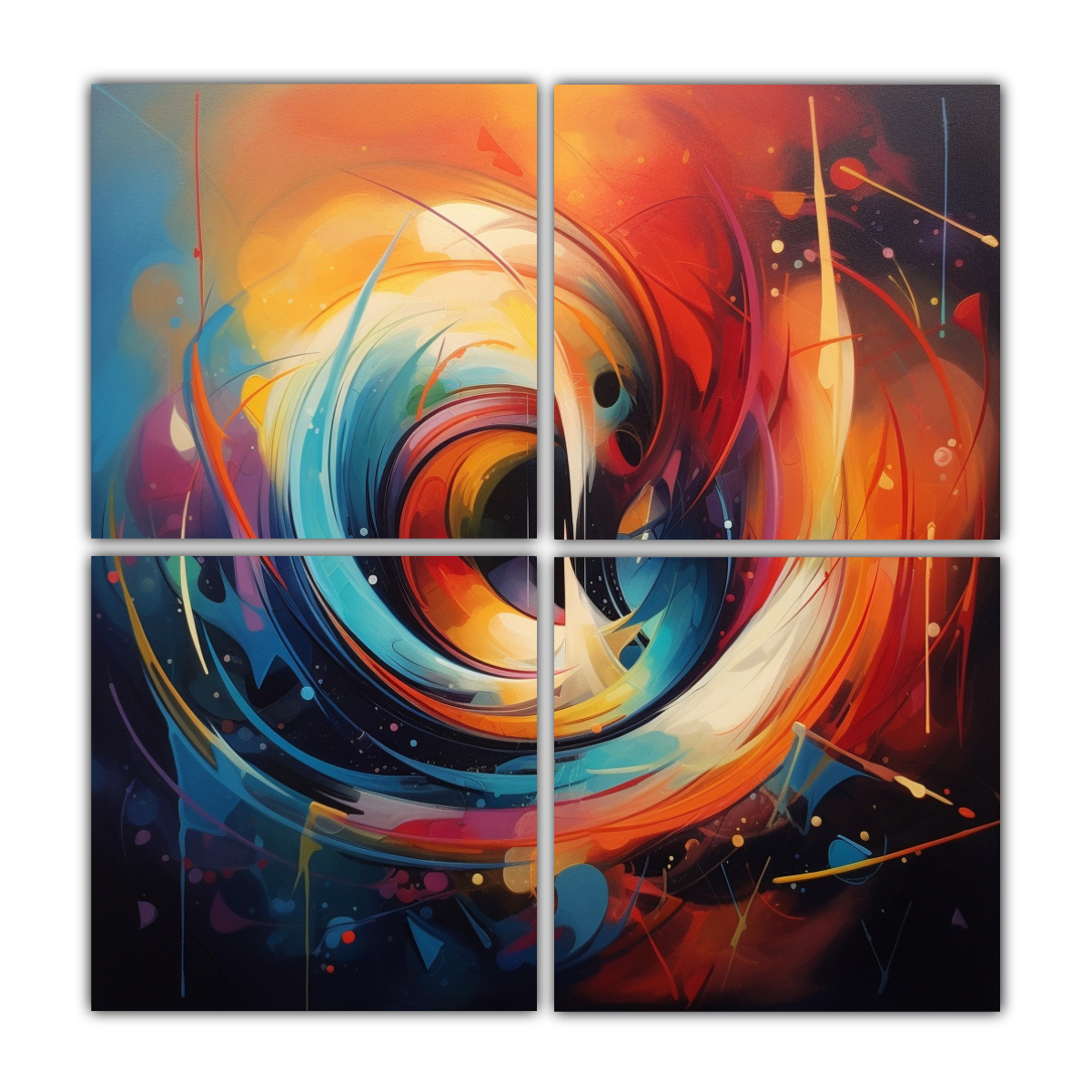 pintura-abstracta-cuatro-telas-en-bastidor-colores-living-por-samantha-keely-smith