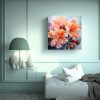 pintura-abstracta-de-colores-naranja-para-cuarto-con-flores-rododendros-arte-de-pared-1