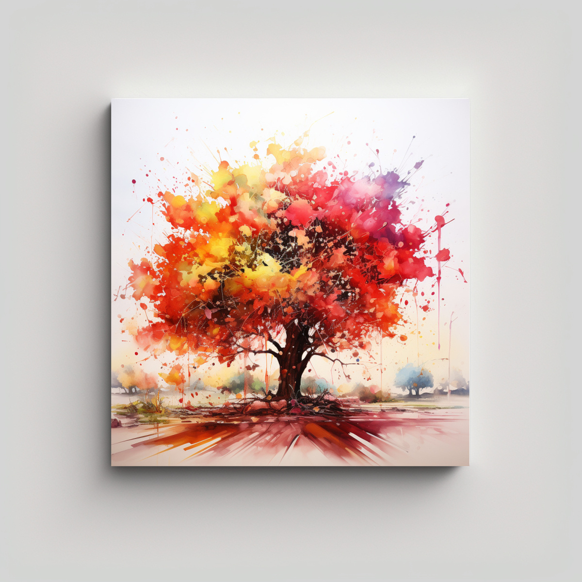 pintura-abstracta-de-colores-rojo-impactante-en-un-rbol-de-mango-estilo-moderno-con-acuarelas-