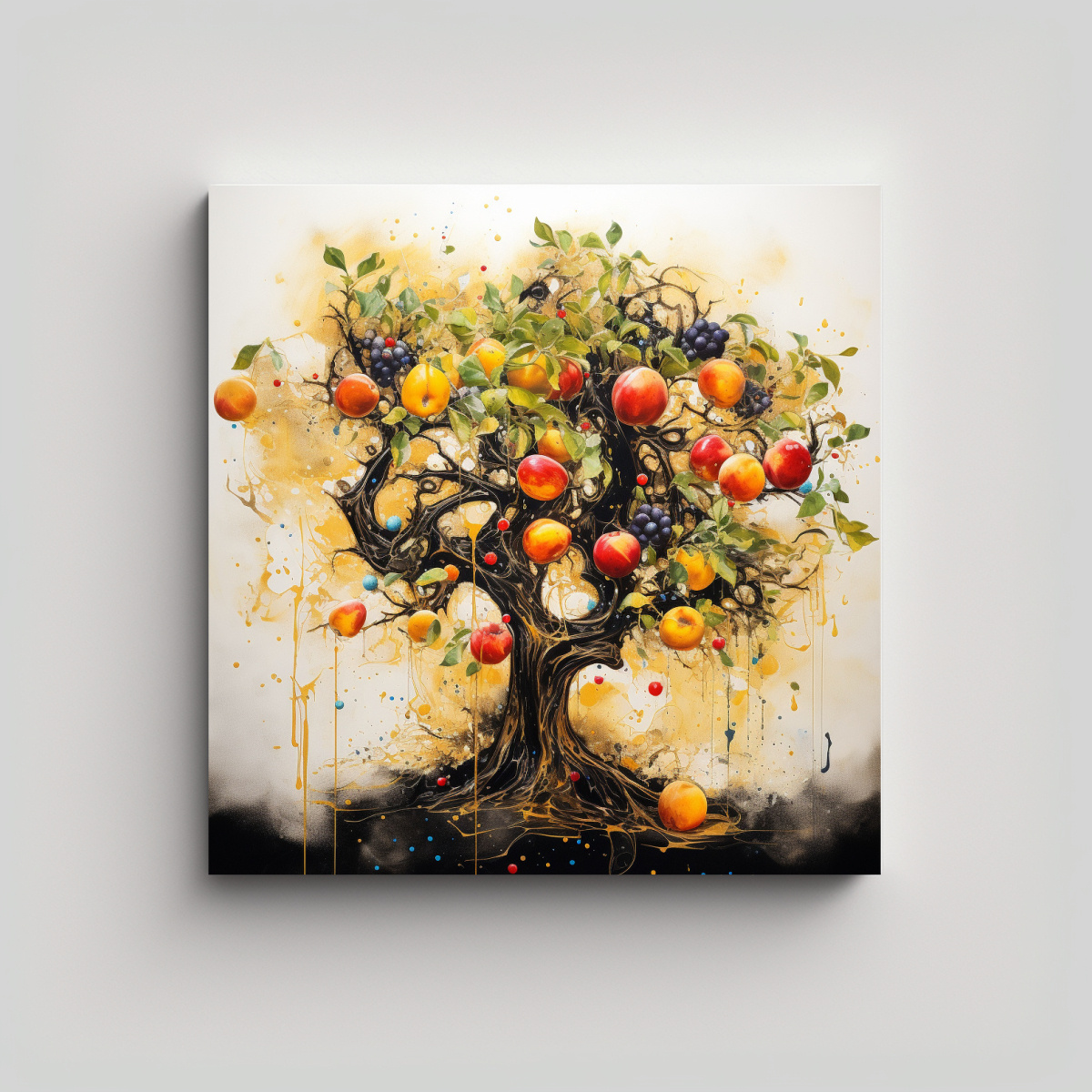 pintura-abstracta-de-rbol-frutal-dorado-y-negro-con-lienzo-de-tela-sim-trico