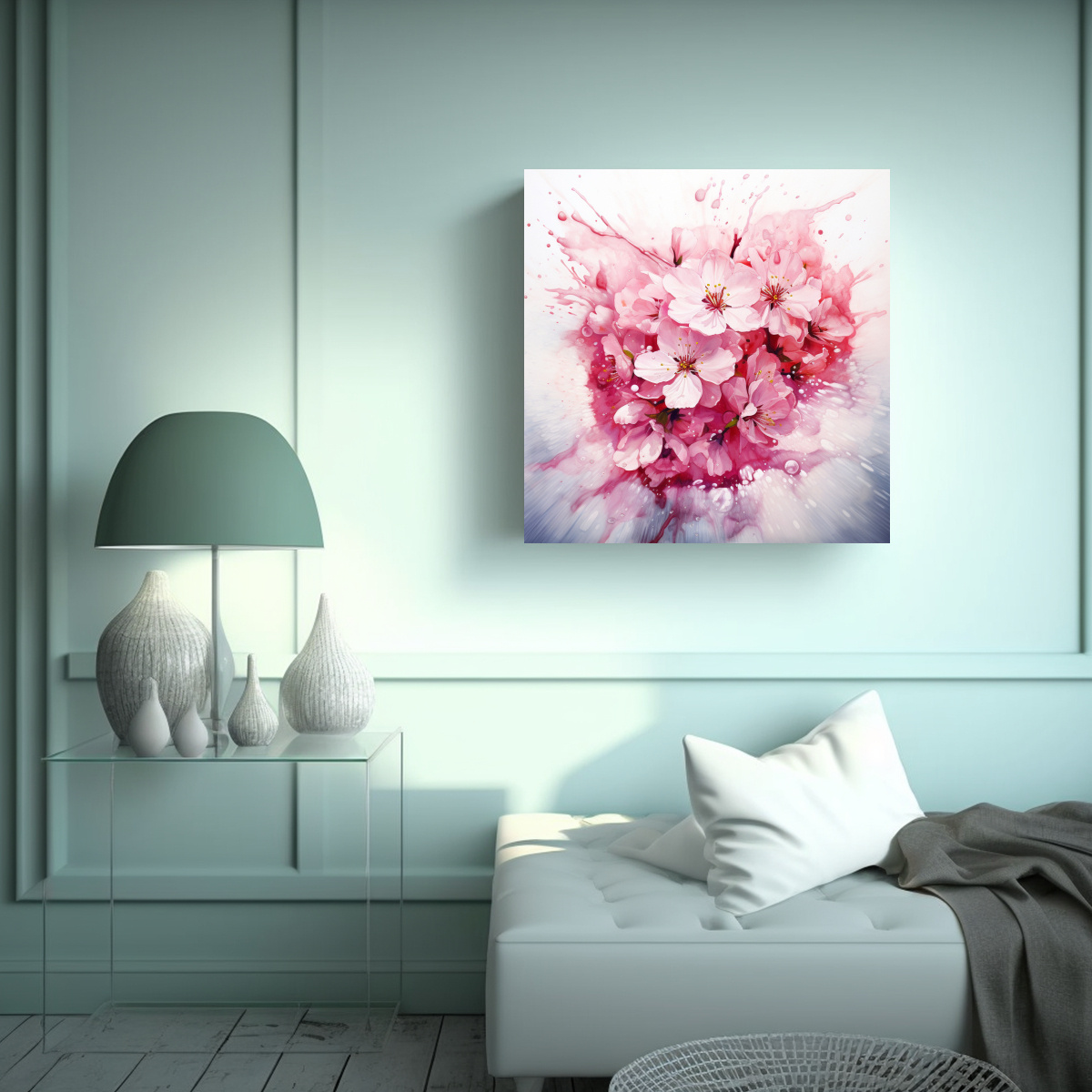 pintura-abstracta-detalle-de-lienzo-de-cerezo-en-flor-rojo-y-rosa-1
