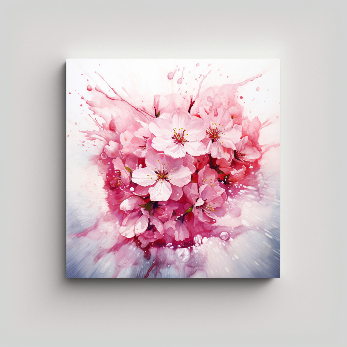 pintura-abstracta-detalle-de-lienzo-de-cerezo-en-flor-rojo-y-rosa