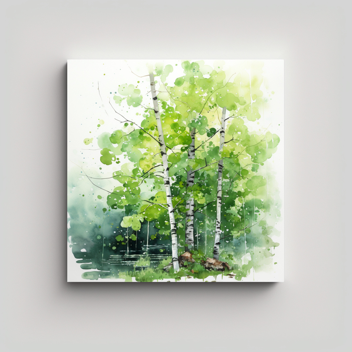 pintura-abstracta-en-acuarela-de-colores-verdes-de-un-rbol-aspen-para-decoraci-n-de-canva-impreso-cl-sico