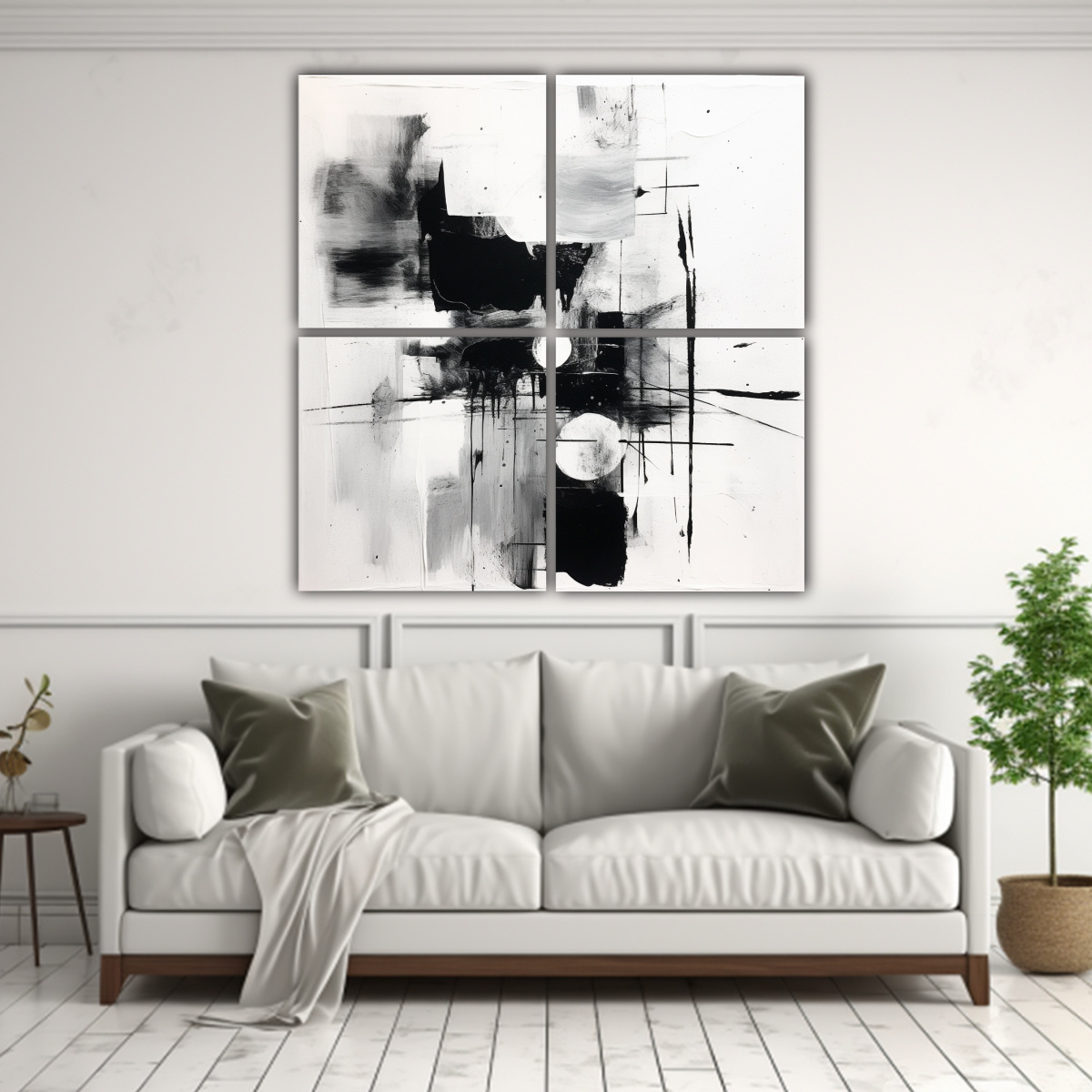 pintura-abstracta-en-blanco-y-negro-para-decoraci-n-de-una-sala-de-escape-1