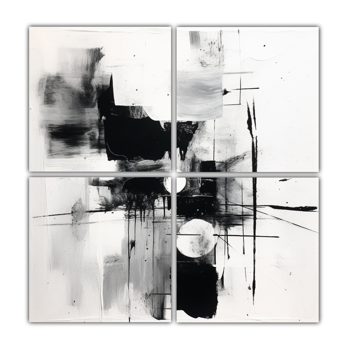 pintura-abstracta-en-blanco-y-negro-para-decoraci-n-de-una-sala-de-escape