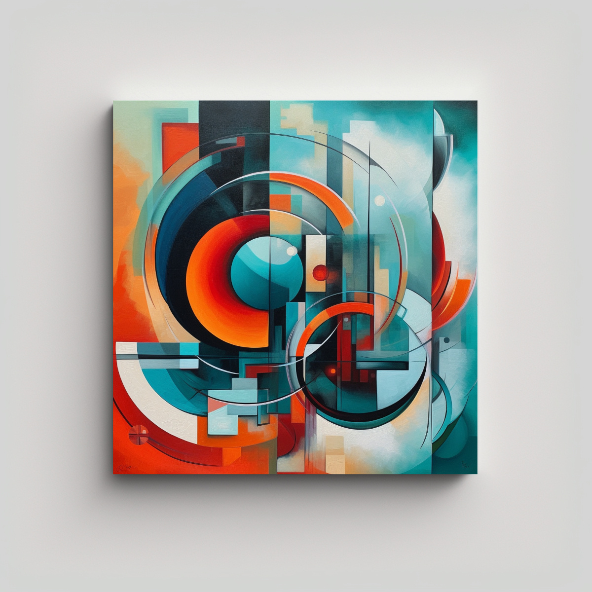 pintura-abstracta-en-relieve-cuadro-tonos-relieve-2d