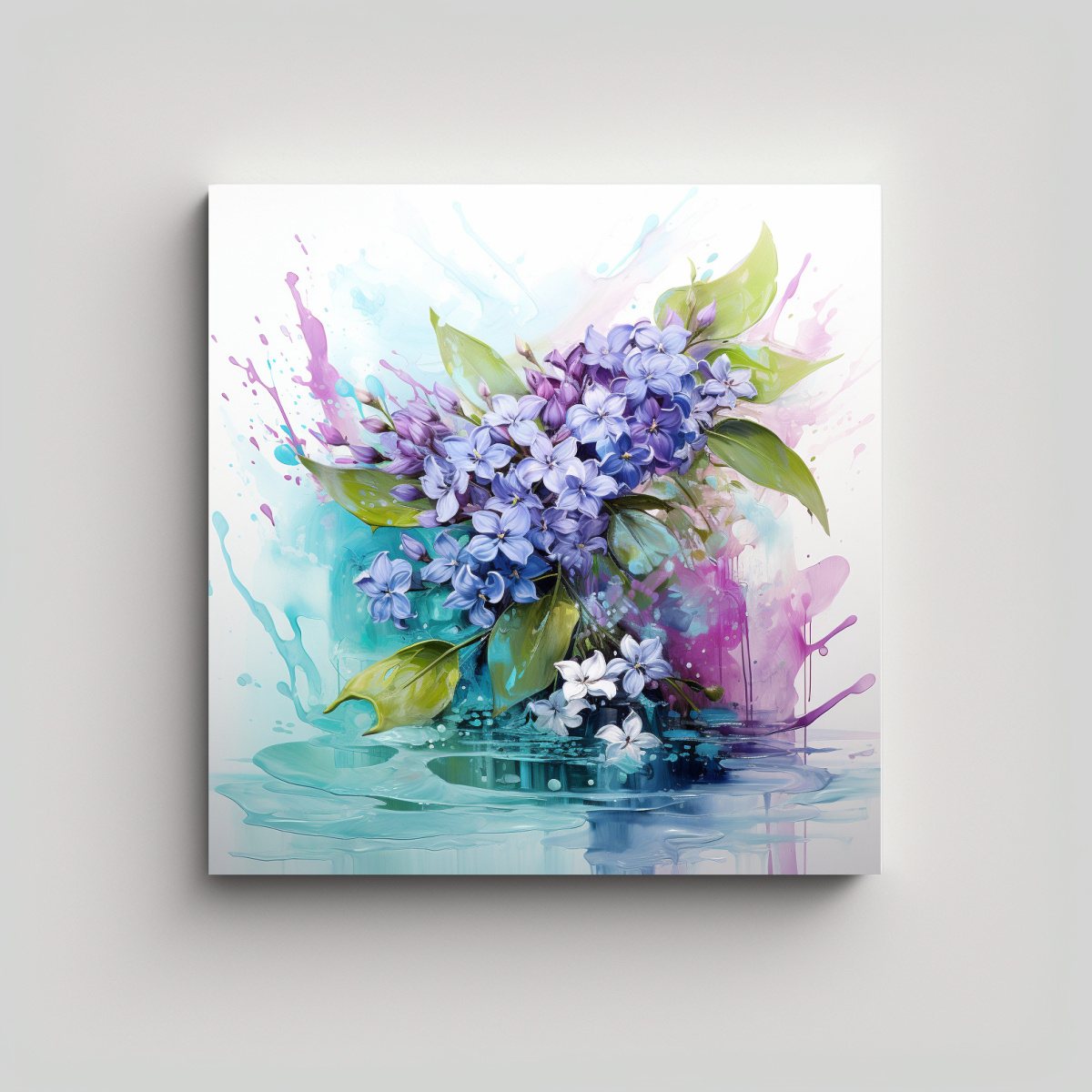 pintura-abstracta-flores-lilas-en-verde-y-turquesa-para-decoraci-n