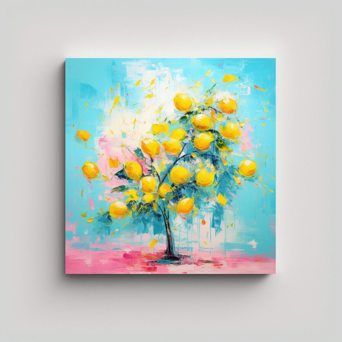 pintura-abstracta-lienzo-equilibrio-visual-rbol-de-lim-n-turquesa-y-rosa