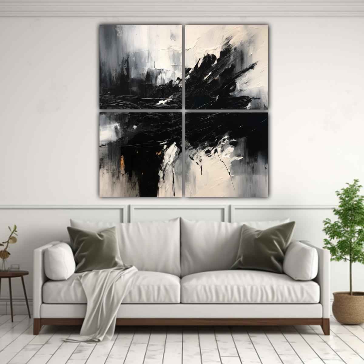 pintura-abstracta-moderna-con-pinceladas-negras-cuadriptico-fotografia-1