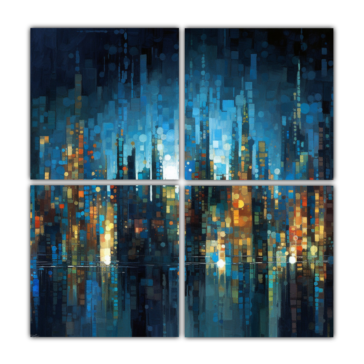 pintura-abstracta-nocturna-de-paisaje-urbano-luminoso-en-cuatro-composici-n-conceptual