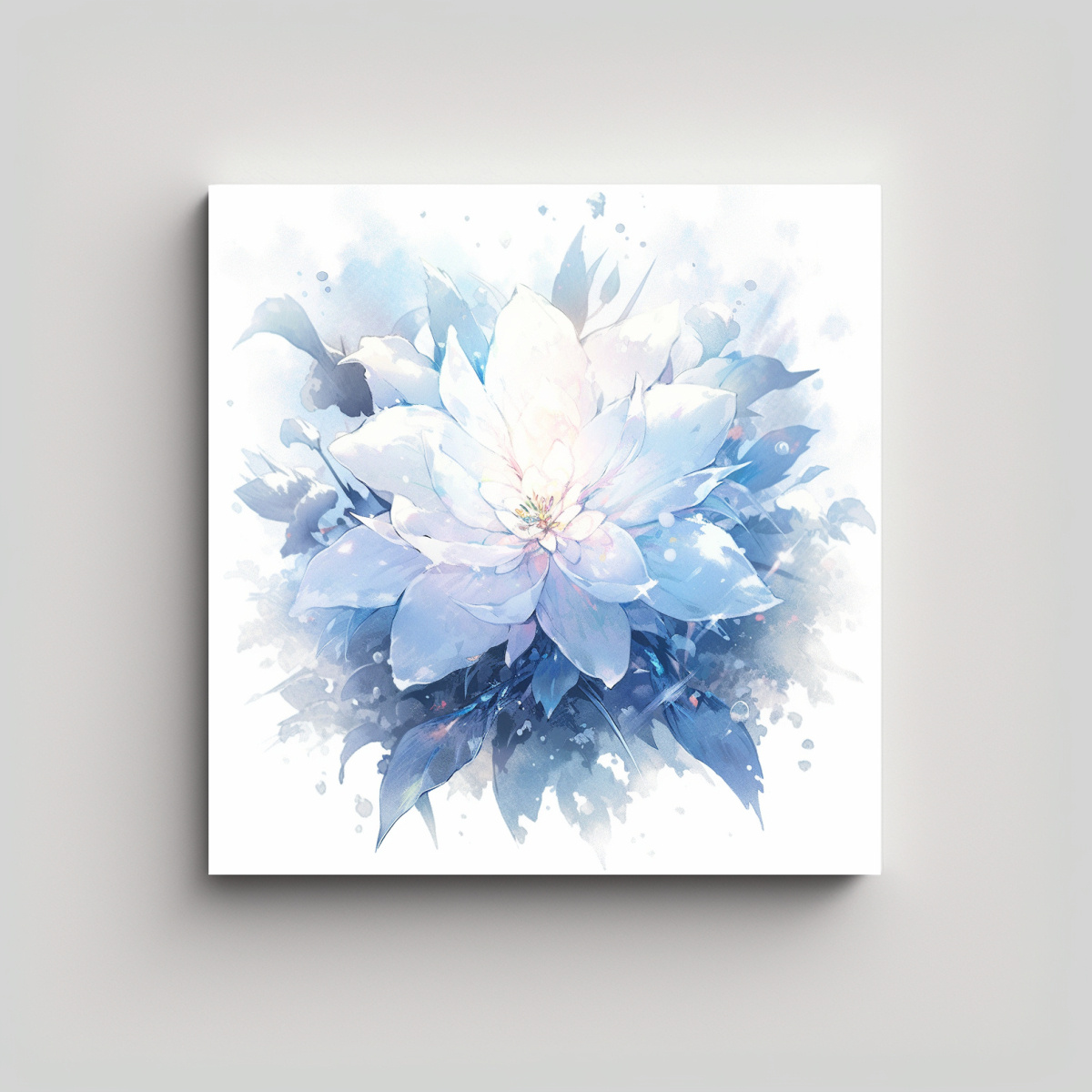 pintura-abstracta-vibrante-para-decorar-en-pascua-o-nochebuena