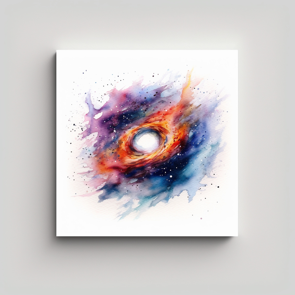 pintura-acuarela-quasar-en-fondo-blanco