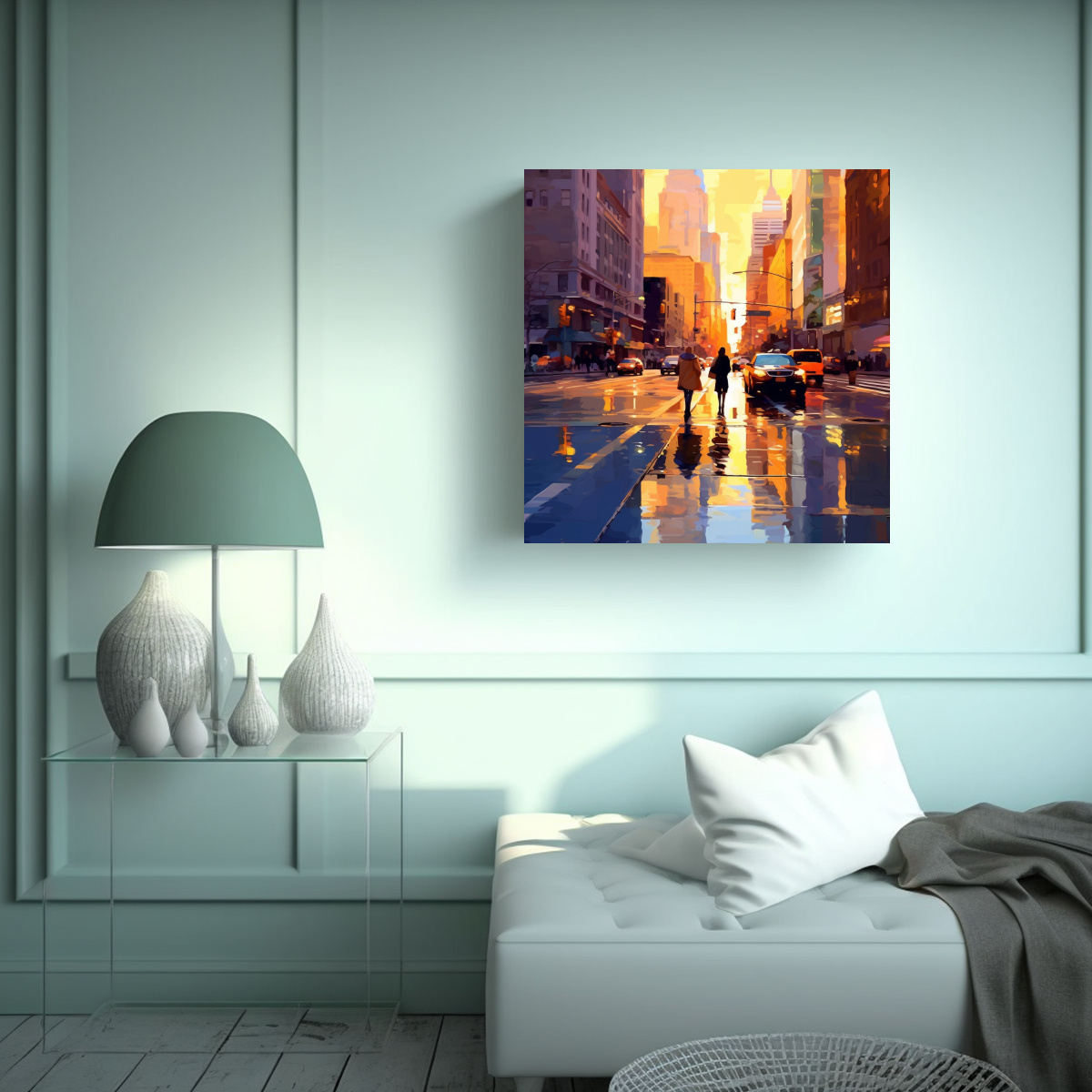 pintura-al-leo-de-un-animado-nueva-york-en-los-a-os-60-1