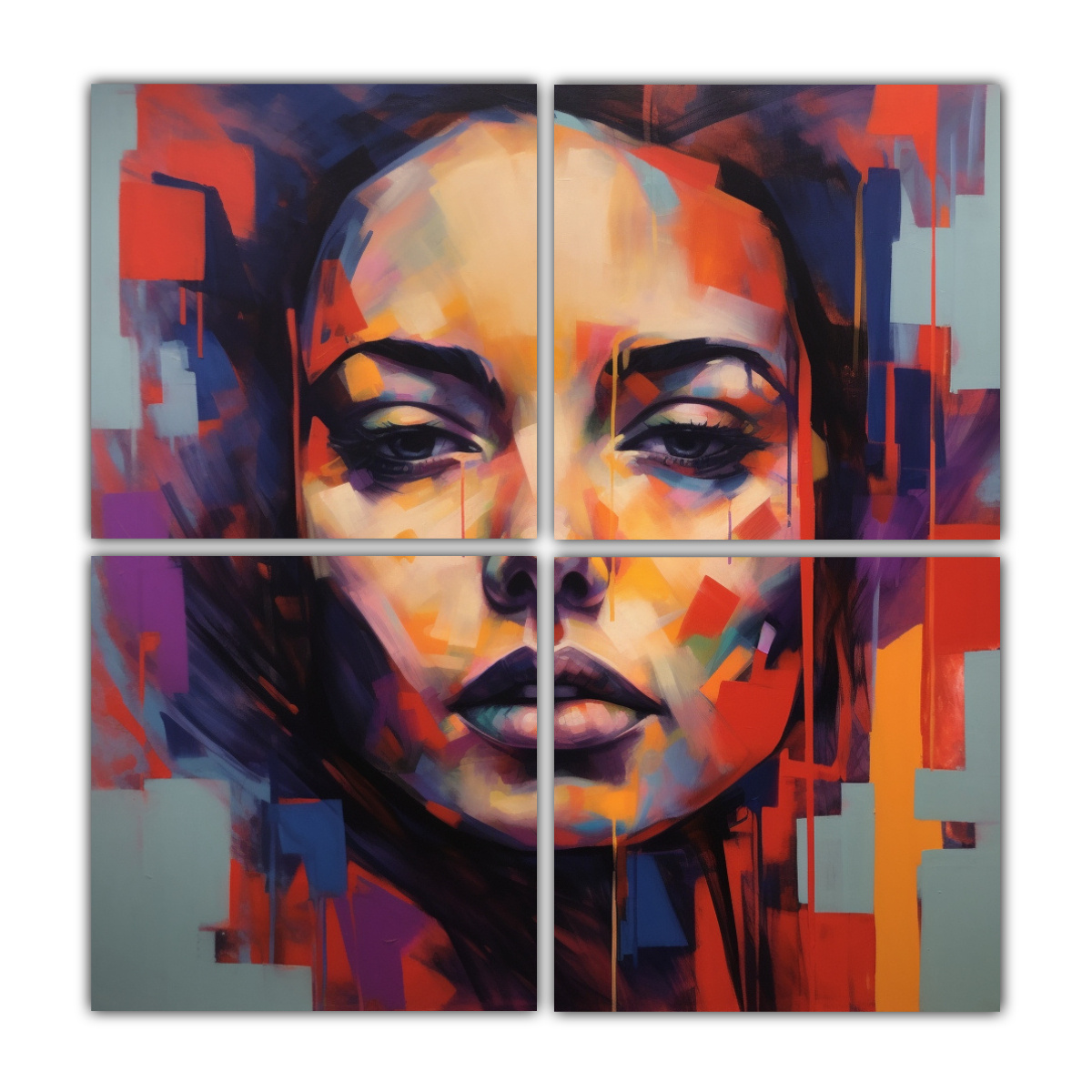 pintura-art-stica-mujer-mirando-intensamente