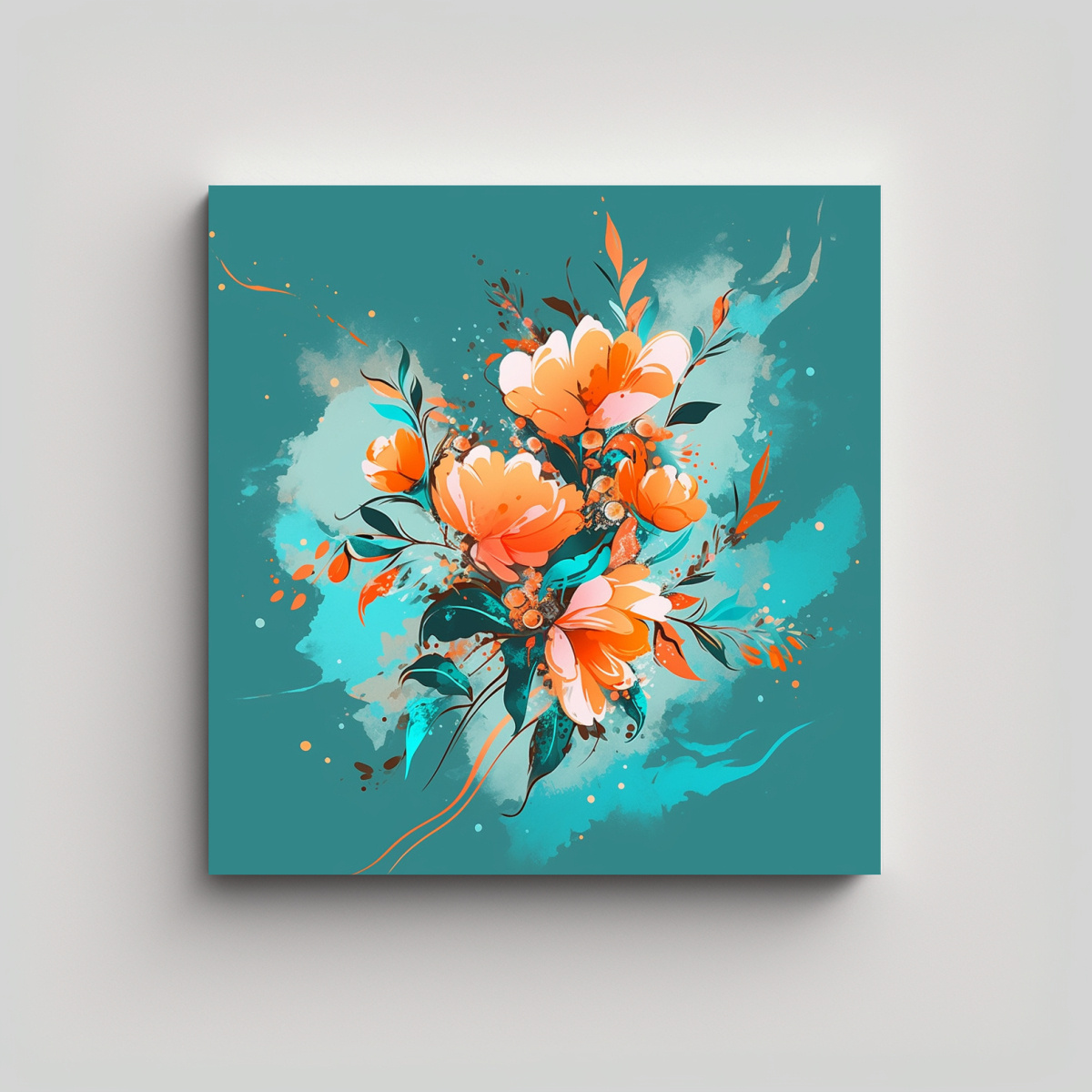 pintura-cuadrada-lienzo-belleza-natural-turquesa-y-naranja-neonoir-en-decoraci-n-con-atractivo-ambiente-sutil