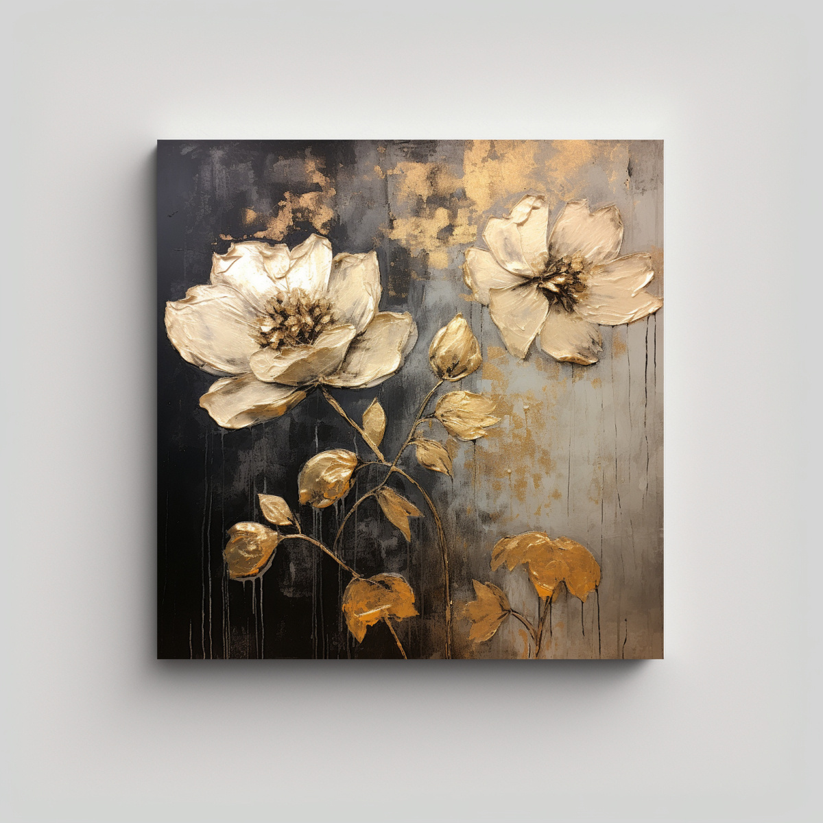 pintura-de-flores-en-tonos-dorados-y-negros-en-lienzo-para-decoraci-n