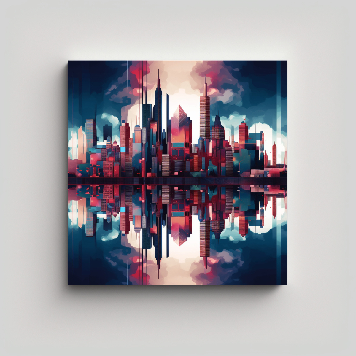 pintura-decorativa-abstracta-de-lienzo-con-tem-tica-de-formaci-n-de-ciudad-digital-geom-trica-en-el-estilo-