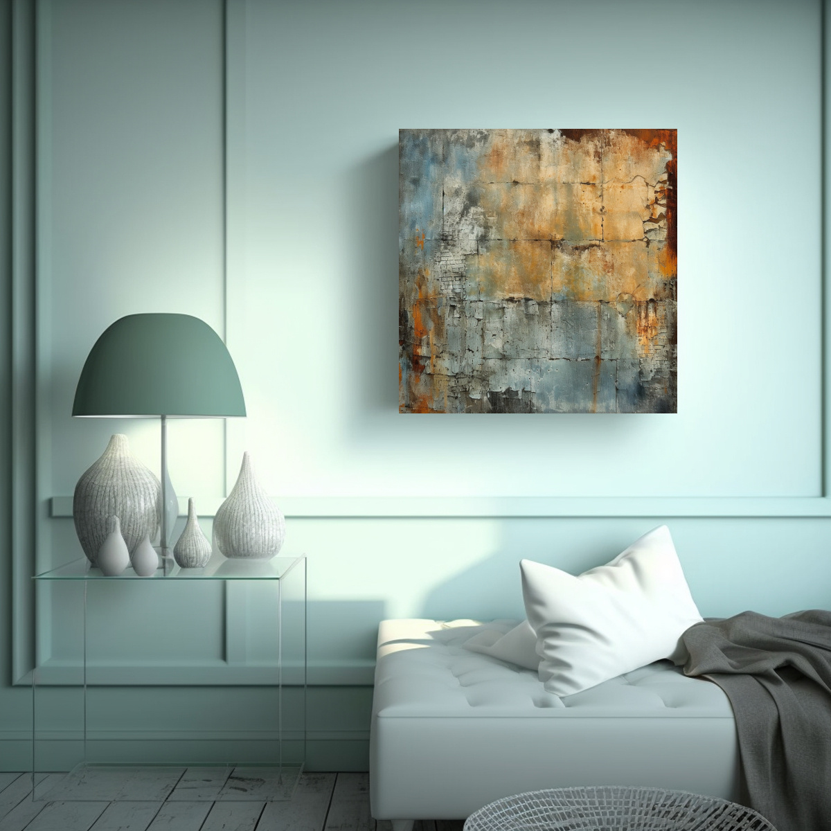 pintura-decorativa-abstracta-grunge-industrial-en-pared-1