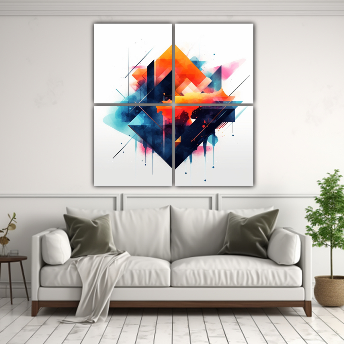 pintura-decorativa-abstracta-moderna-en-cuatro-cuadros-1