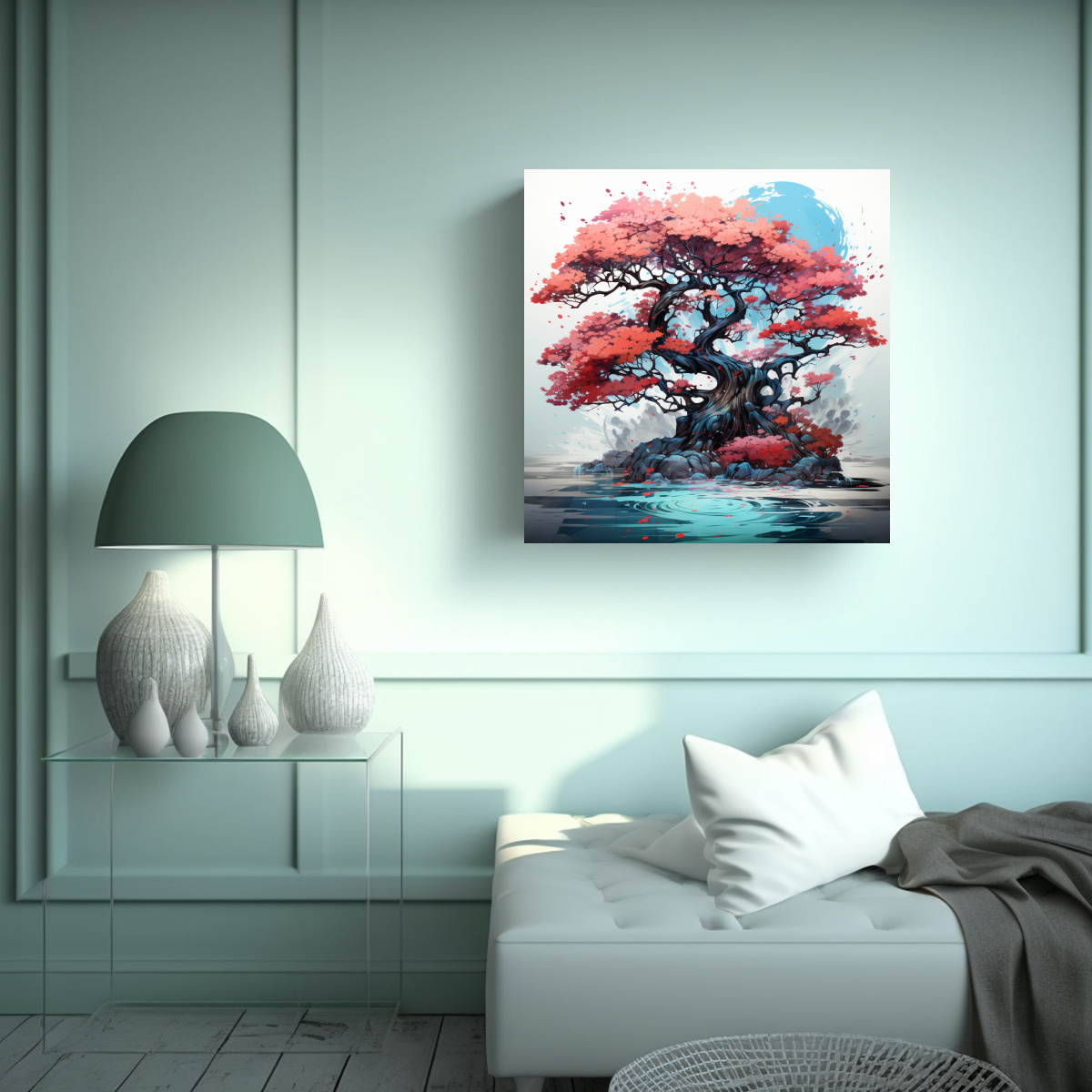 pintura-decorativa-canva-vanguardia-obra-maestra-un-rbol-de-enebro-en-colores-rojo-y-turquesa-atmos-neonoir-1-1