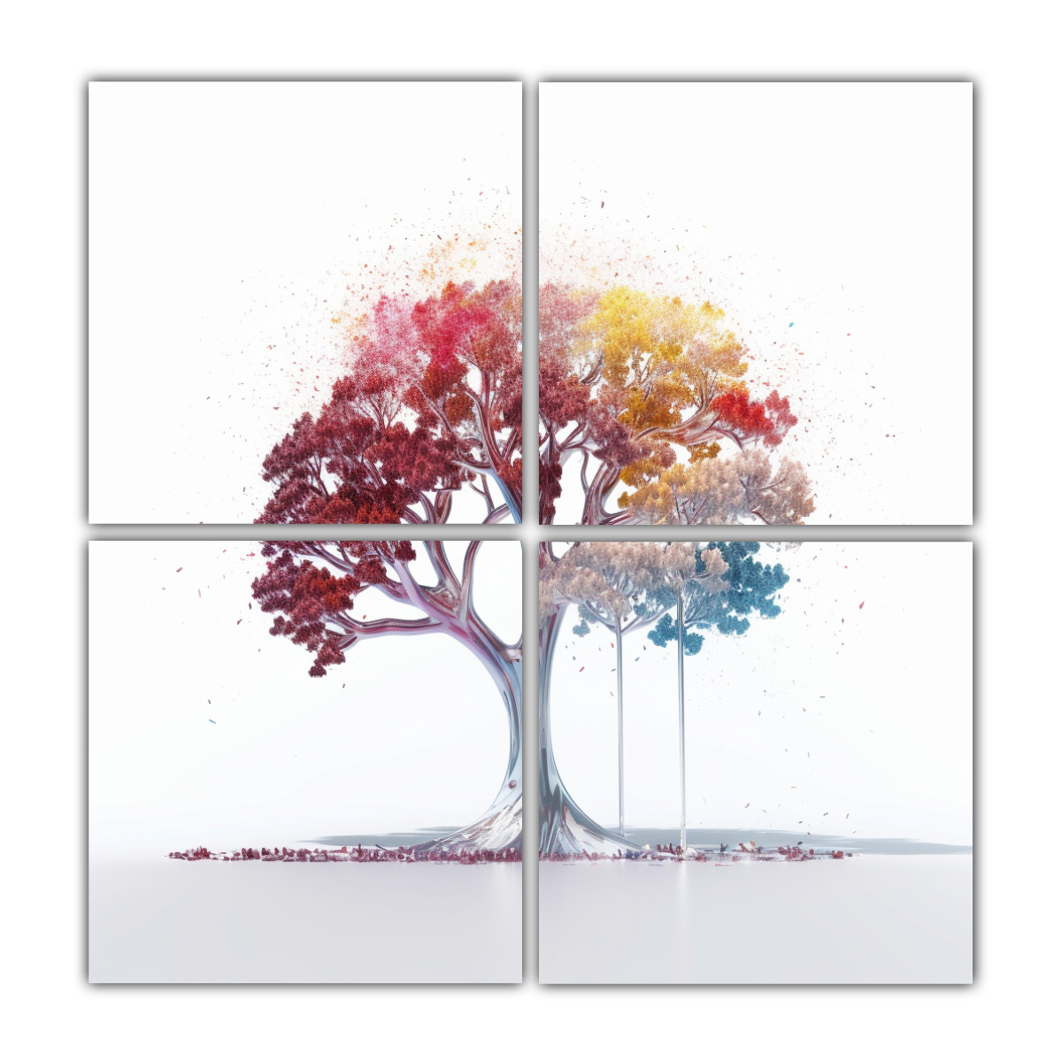 pintura-decorativa-cuatro-cuadros-expresi-n-sim-trica-rbol-blanco-con-gotas-de-agua-de-cristal-de-colores-