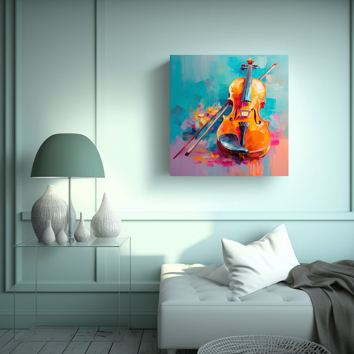 pintura-decorativa-de-arte-de-pared-colorida-simetr-a-con-notas-saliendo-de-un-viol-n-1