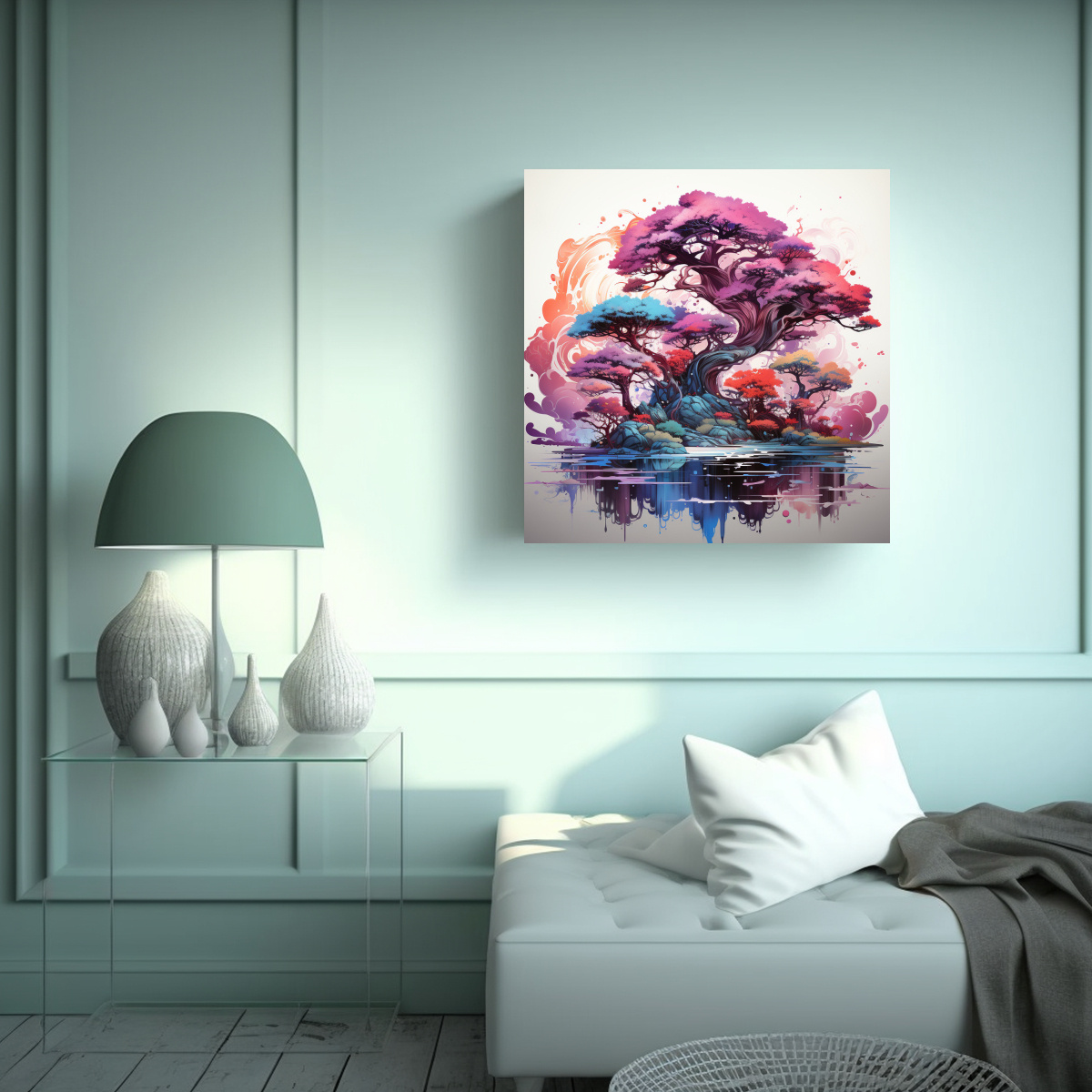 pintura-decorativa-de-un-bons-i-de-pino-en-colores-del-arco-ris-con-atm-sfera-neonoir-1