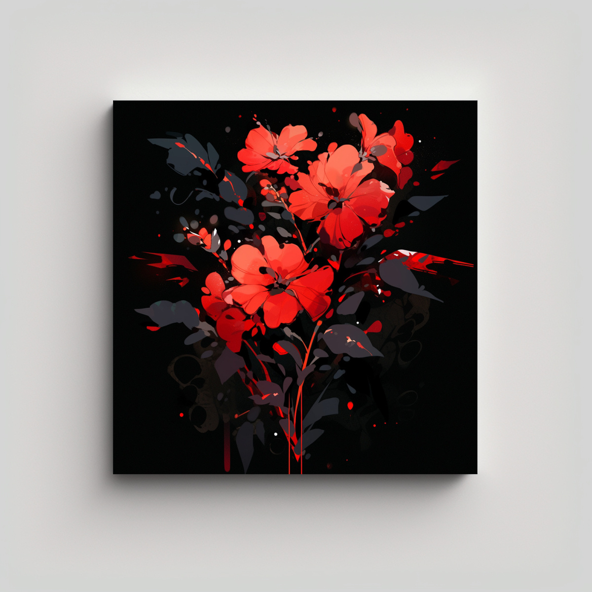 pintura-decorativa-en-estilo-neonoir-con-composici-n-de-dibujo-belleza-en-colores-rojo-y-negro-