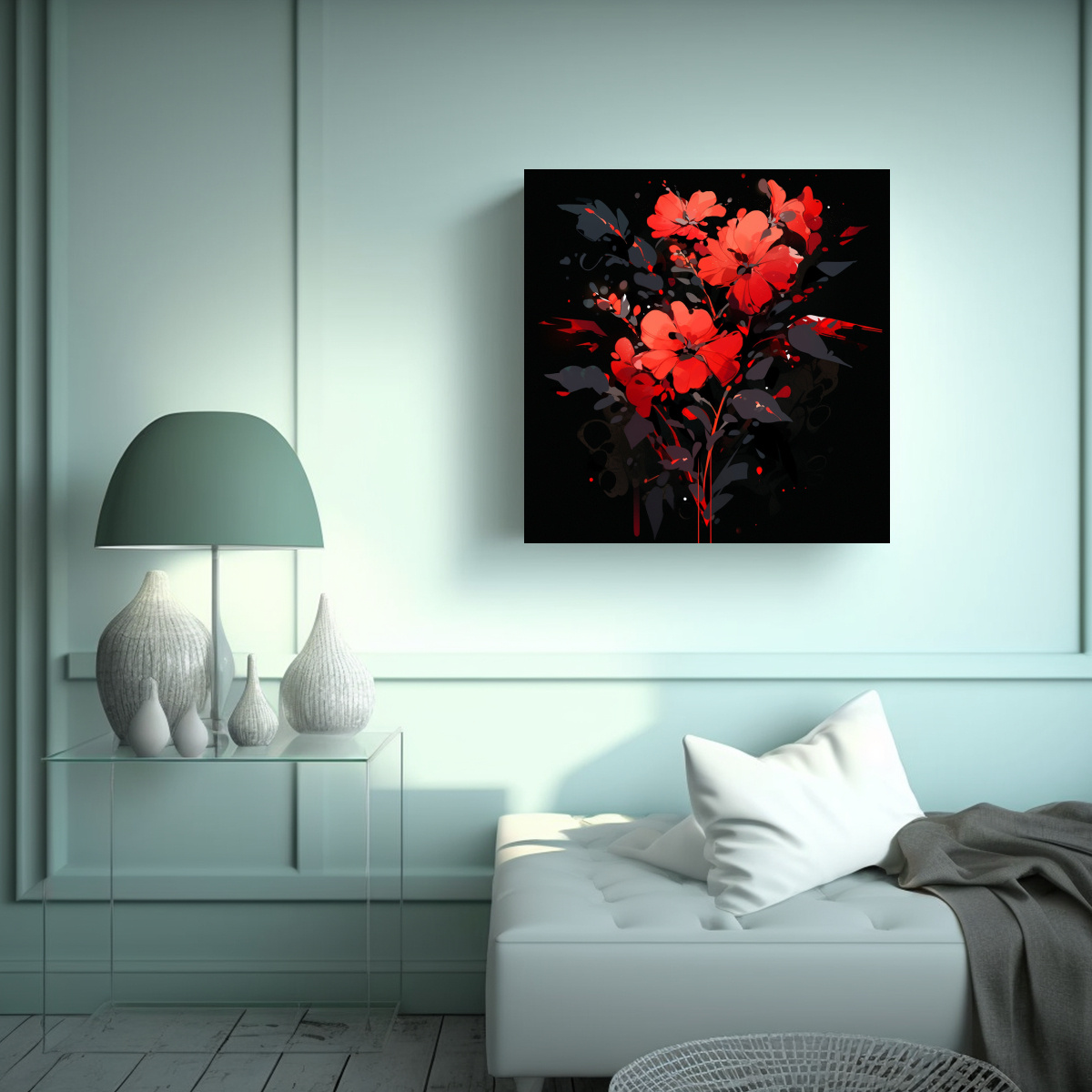 pintura-decorativa-en-estilo-neonoir-con-composici-n-de-dibujo-belleza-en-colores-rojo-y-negro-1-1