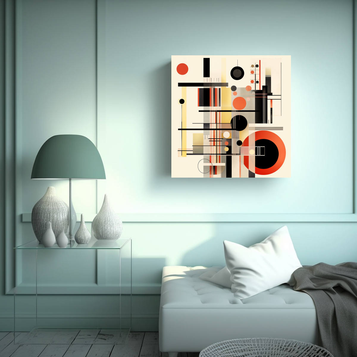 pintura-decorativa-estilo-bauhaus-en-tela-de-dibujo-monoyer-con-bastidor-1