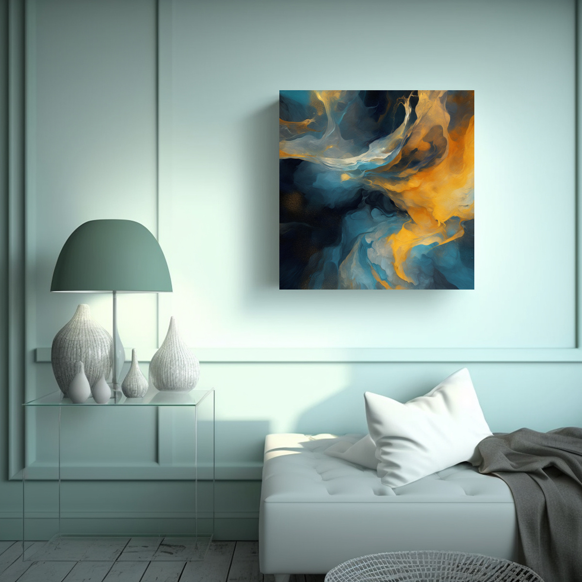 pintura-decorativa-estilo-street-art-abstracto-azulciandorado-espacioso-1