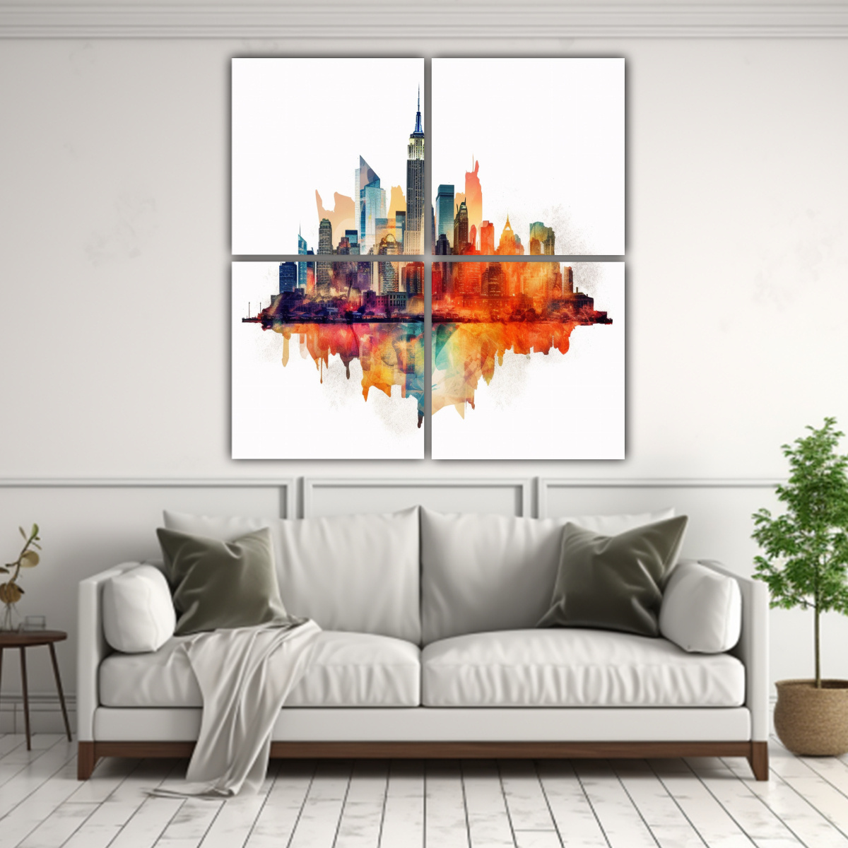 pintura-decorativa-inspirada-en-la-modernidad-del-skyline-de-nyc-1