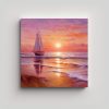 pintura-decorativa-lienzo-moderno-playa-al-atardecer