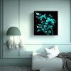 pintura-decorativa-original-hierbas-de-menta-en-turquesa-y-negro-con-atm-sfera-neonoir-1